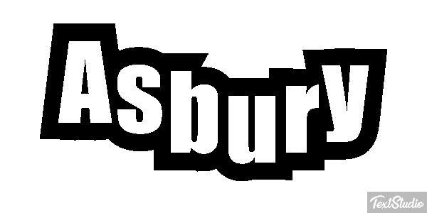 Asbury Text effect