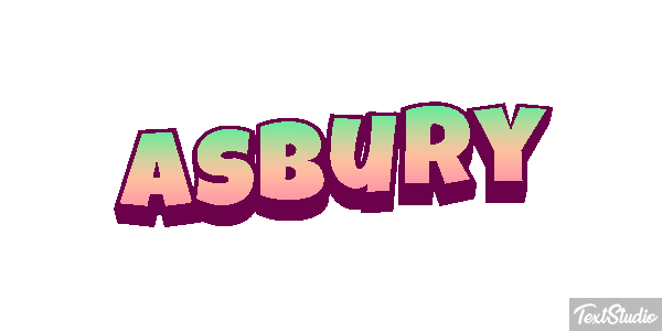 Asbury Text effect