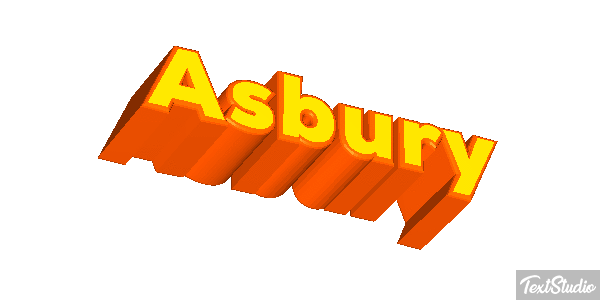 Asbury Text effect
