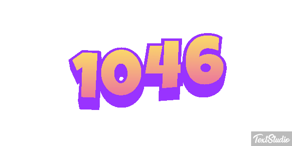 1046 Text effect