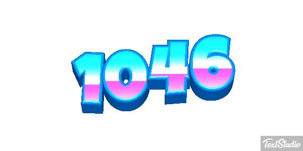 1046 Text effect