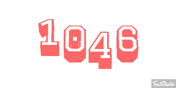 1046 Text effect