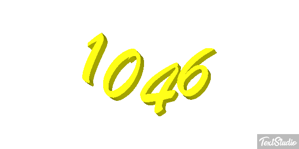 1046 Text effect