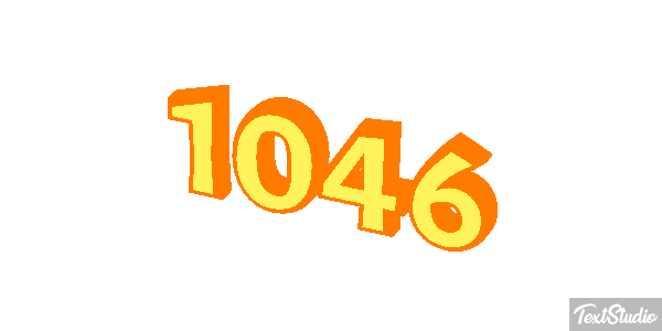 1046 Text effect
