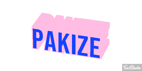 Pakize Текстовый эффект