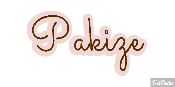 Pakize Текстовый эффект