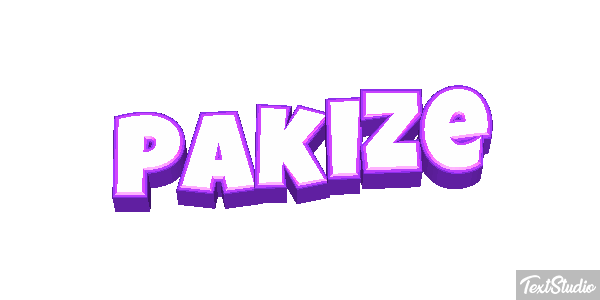 Pakize Текстовый эффект