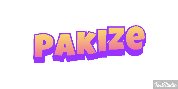 Pakize Текстовый эффект