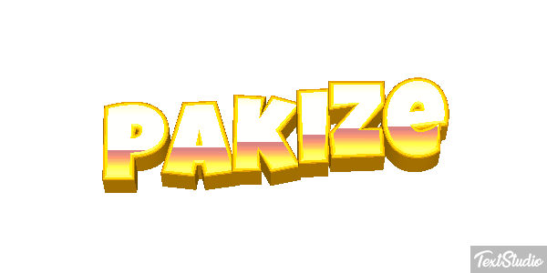Pakize Текстовый эффект