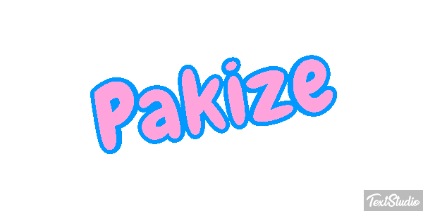 Pakize Текстовый эффект
