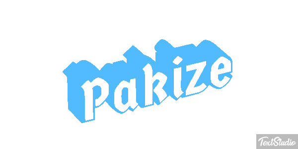 Pakize Текстовый эффект