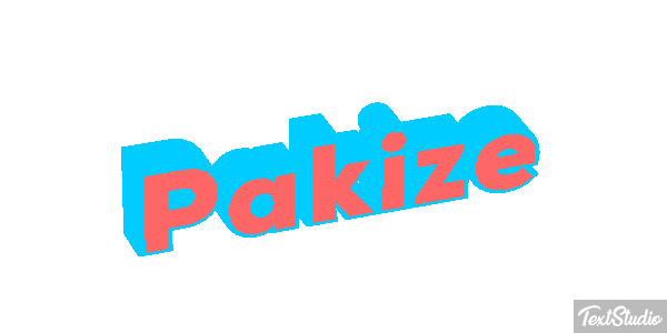 Pakize Текстовый эффект