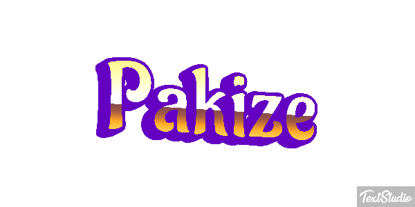 Pakize Текстовый эффект