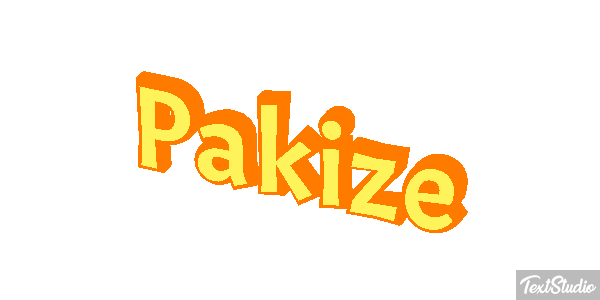 Pakize Текстовый эффект