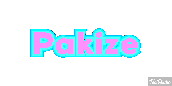 Pakize Текстовый эффект