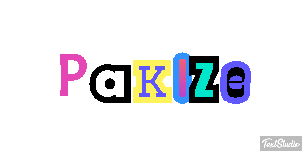 Pakize Текстовый эффект