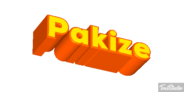 Pakize Текстовый эффект