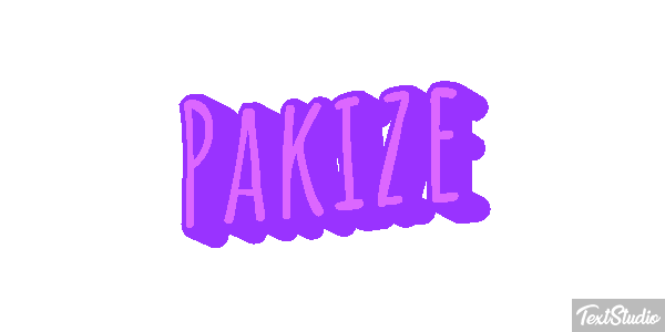 Pakize Текстовый эффект