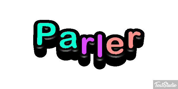 Parler Effet de texte