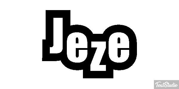 Jeże Efekt tekstowy