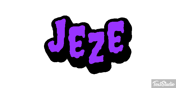 Jeże Efekt tekstowy