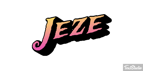 Jeże Efekt tekstowy