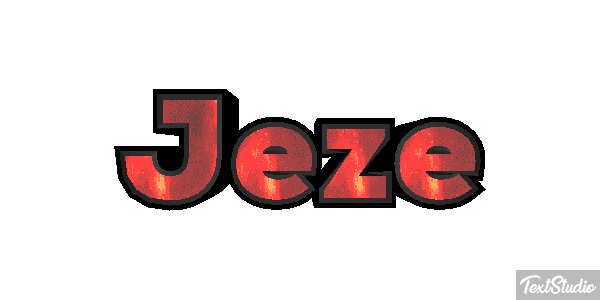 Jeże Efekt tekstowy