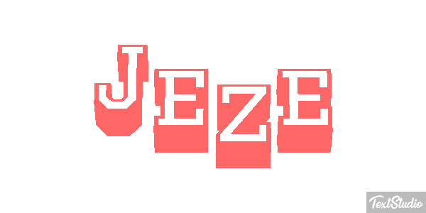 Jeże Efekt tekstowy