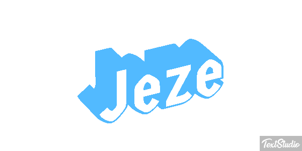 Jeże Efekt tekstowy