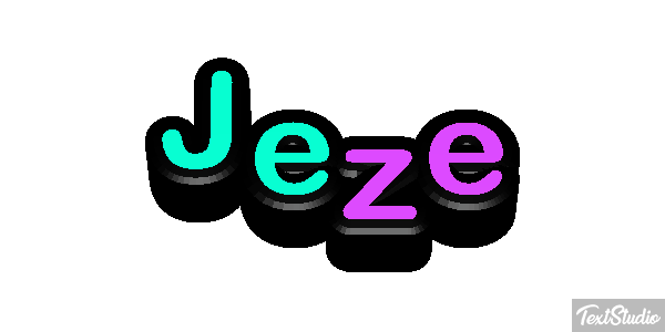 Jeże Efekt tekstowy