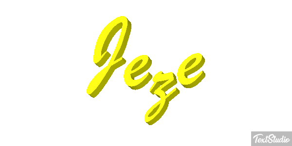 Jeże Efekt tekstowy