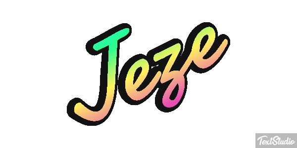 Jeże Efekt tekstowy