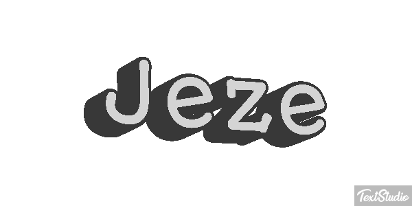 Jeże Efekt tekstowy