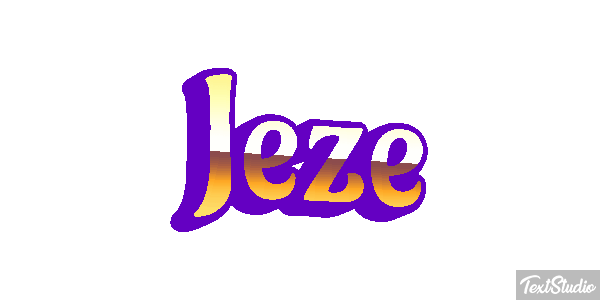 Jeże Efekt tekstowy