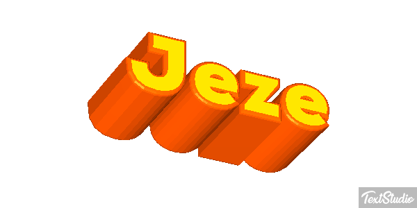 Jeże Efekt tekstowy
