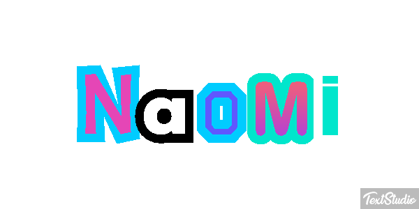 Naomi Effetto testo