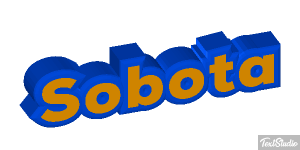 Sobota Text effect