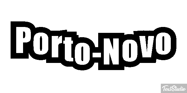 Porto-Novo Effetto testo