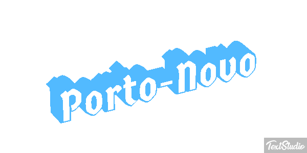 Porto-Novo Effetto testo