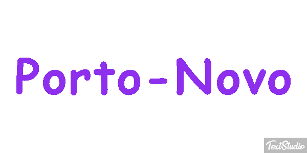Porto-Novo Effetto testo