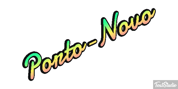 Porto-Novo Effetto testo