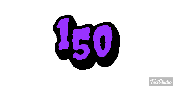 150 Text effect