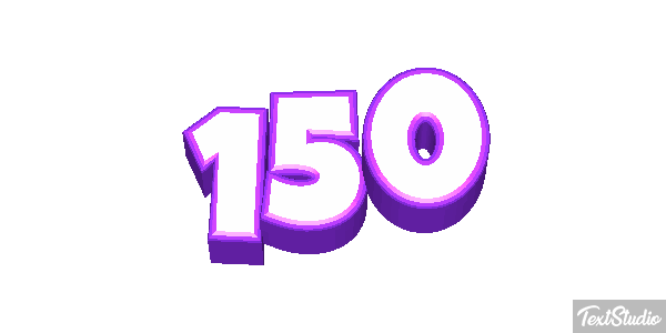 150 Text effect