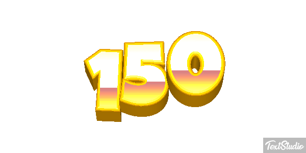150 Text effect