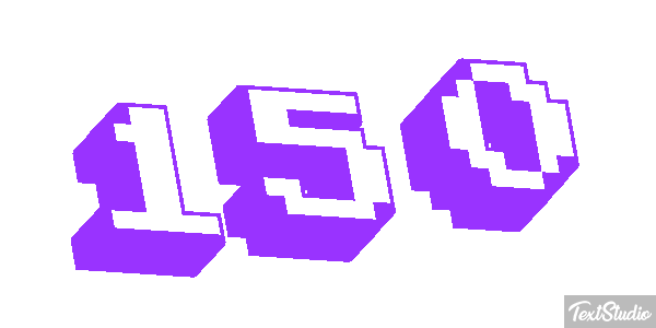 150 Text effect