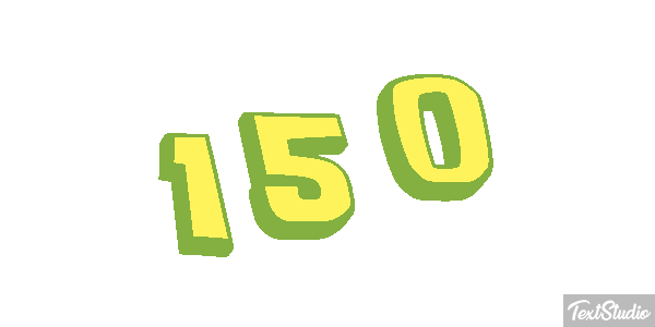 150 Text effect