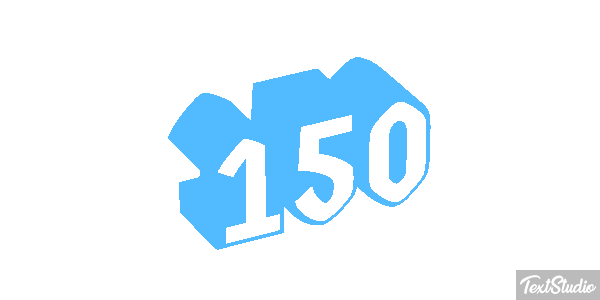 150 Text effect
