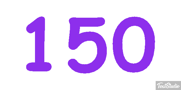 150 Text effect