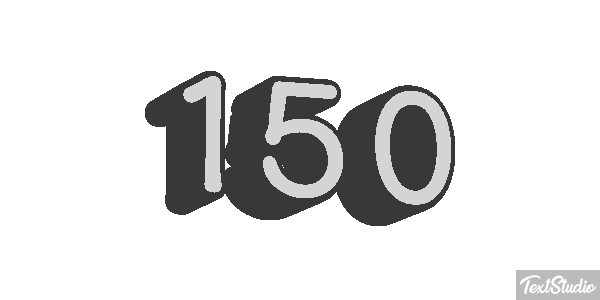 150 Text effect