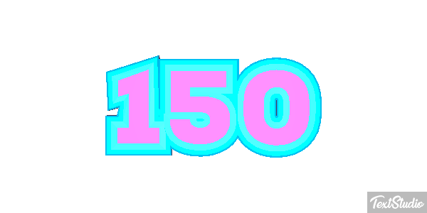 150 Text effect